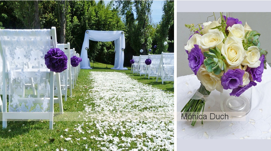 AMBIENTACION CEREMONIAS by MONICA DUCH ARTE FLORAL ARGENTINA